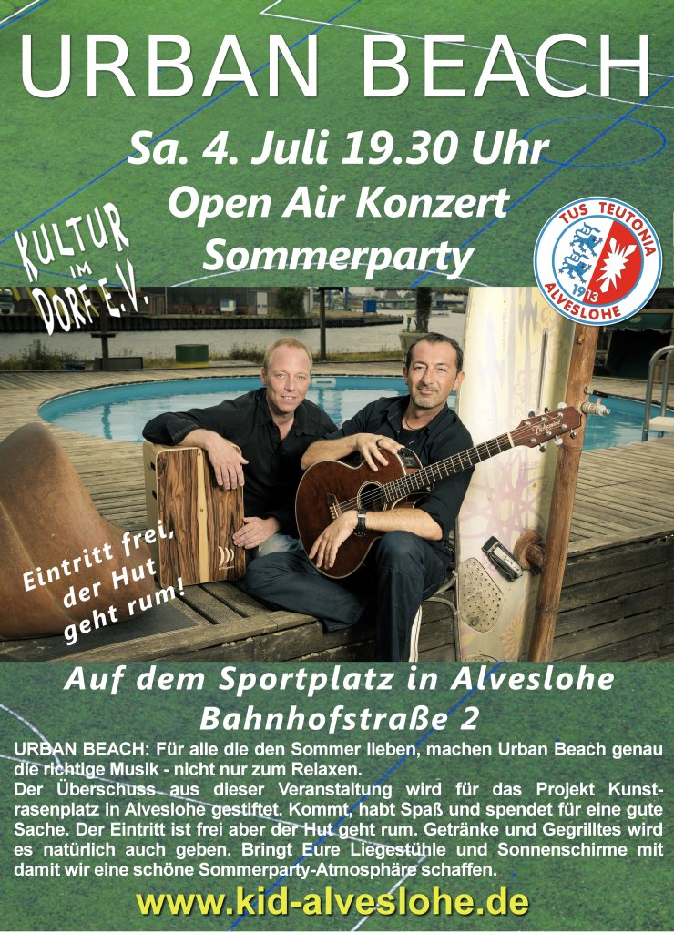 URBAN Beach Open Air Konzert