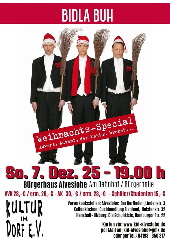 Bidla Buh - Advent Advent der Kaktus brennt